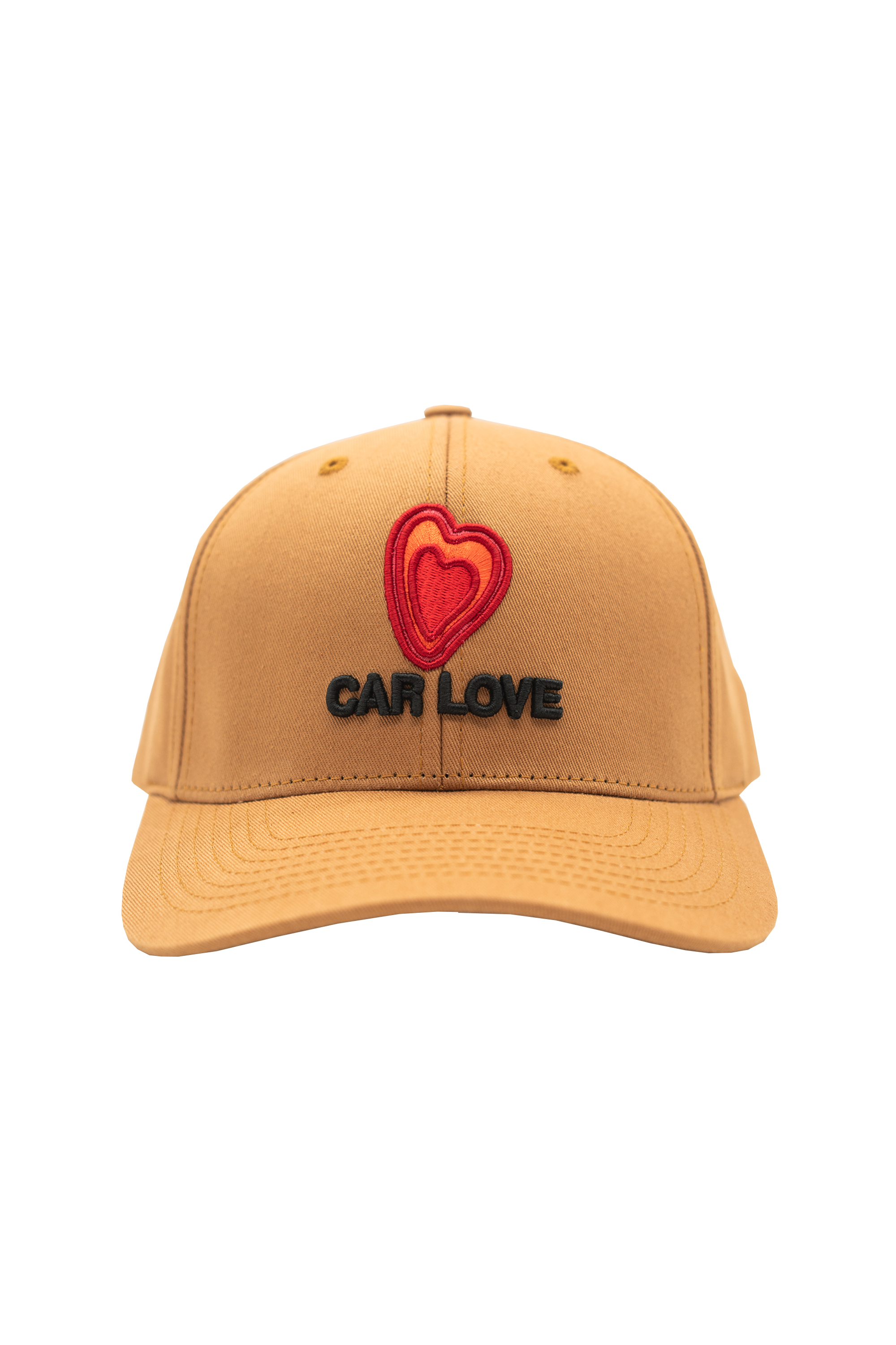CAP CAR LOVE BROWN