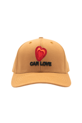CAP CAR LOVE BROWN
