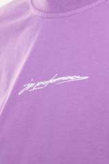 WASHED ESSENTIAL SHIRT VIOLET