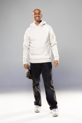 WASHED ESSENTIAL HOODIE GREY