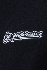 ESSENTIAL FLEECE 1/4 ZIP BLACK