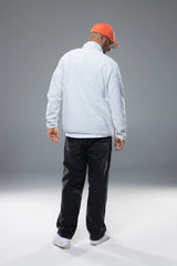 ESSENTIAL FLEECE 1/4 ZIP GREY