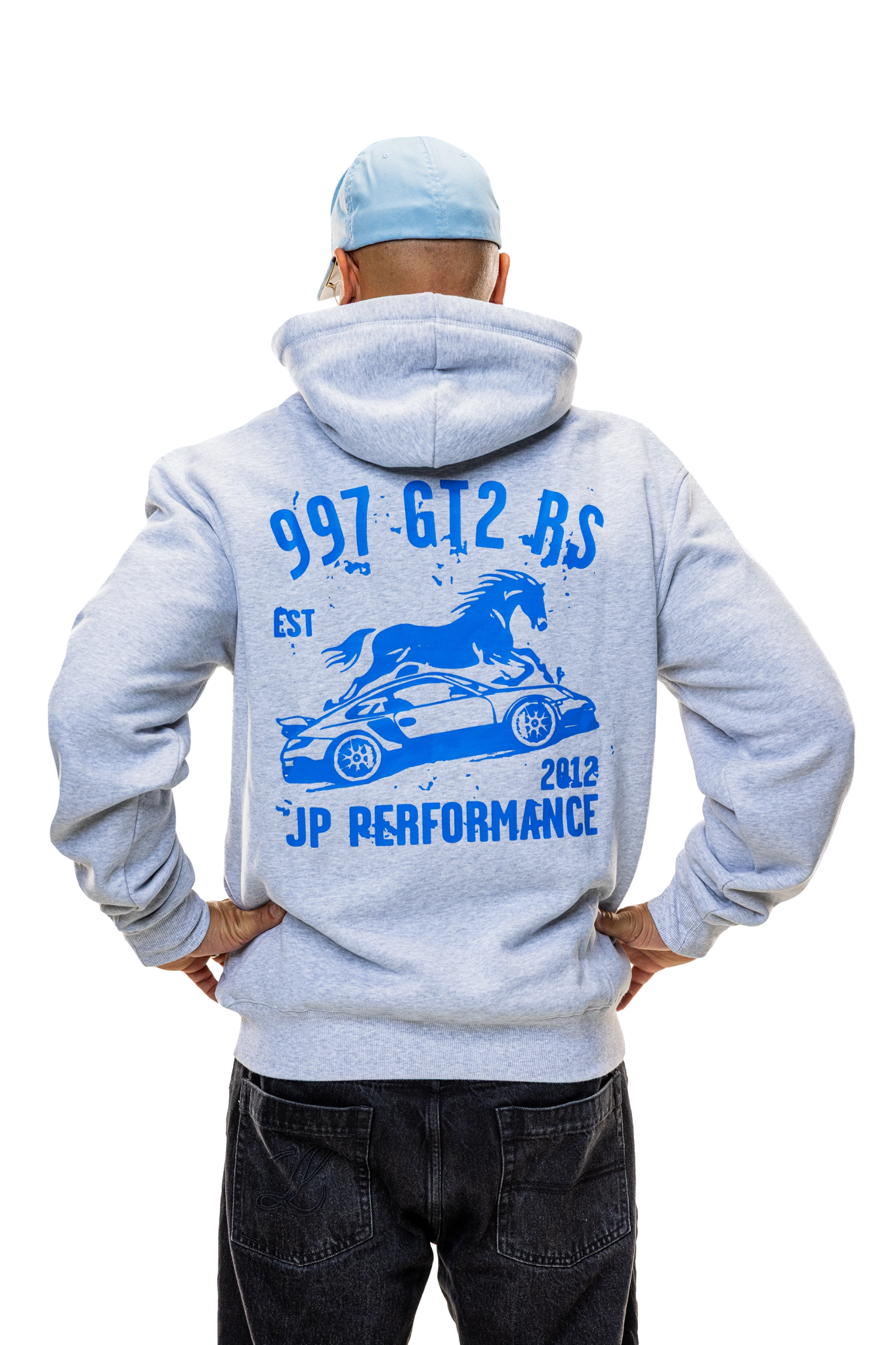 HOODIE BLUE STALLION