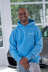 ESSENTIAL HOODIE SKY