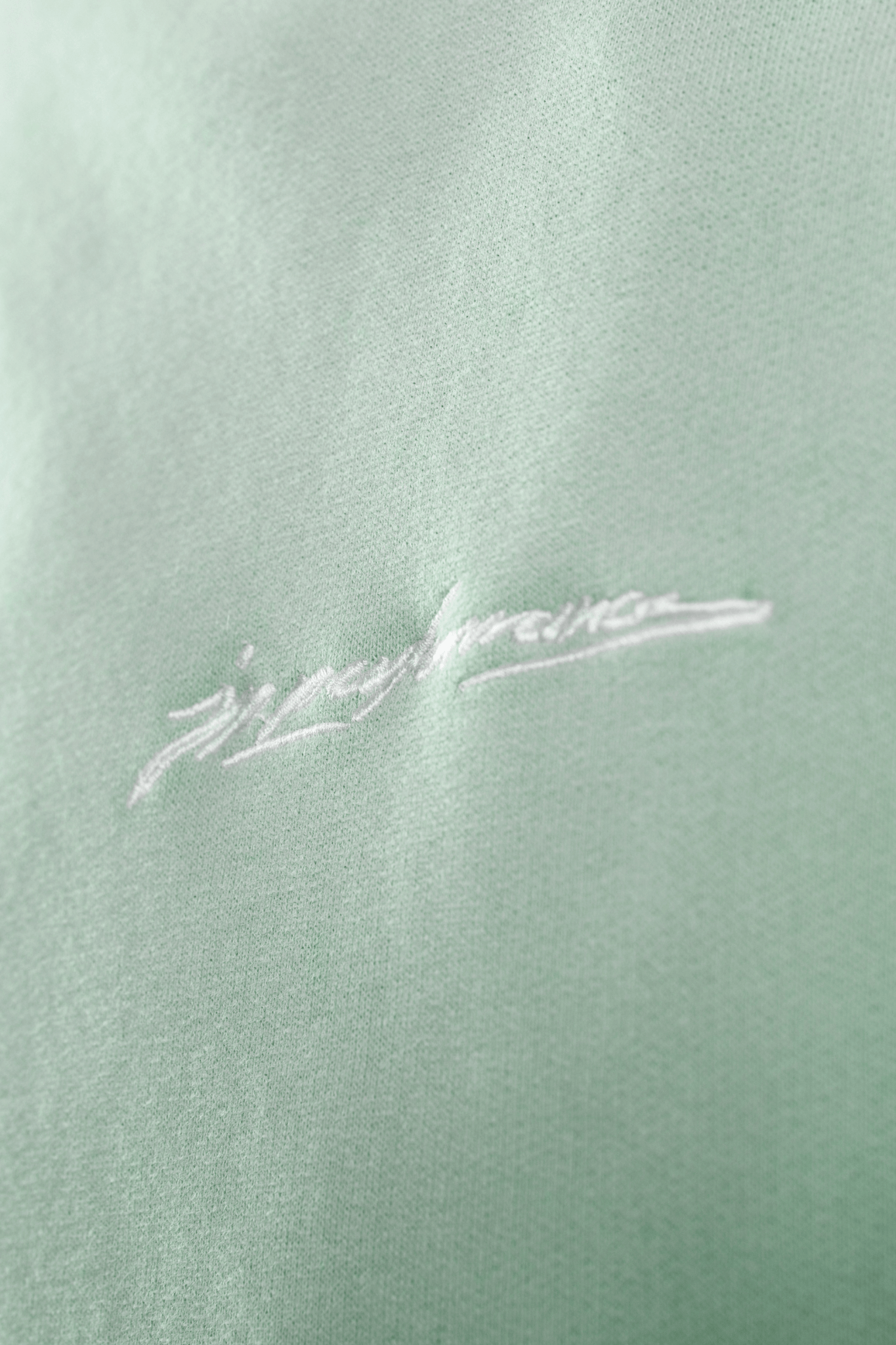 WASHED ESSENTIAL HOODIE GREEN
