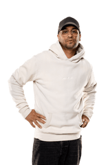 WASHED ESSENTIAL HOODIE GREY