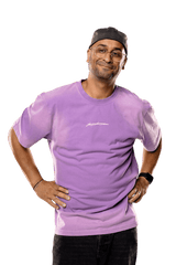 WASHED ESSENTIAL SHIRT VIOLET