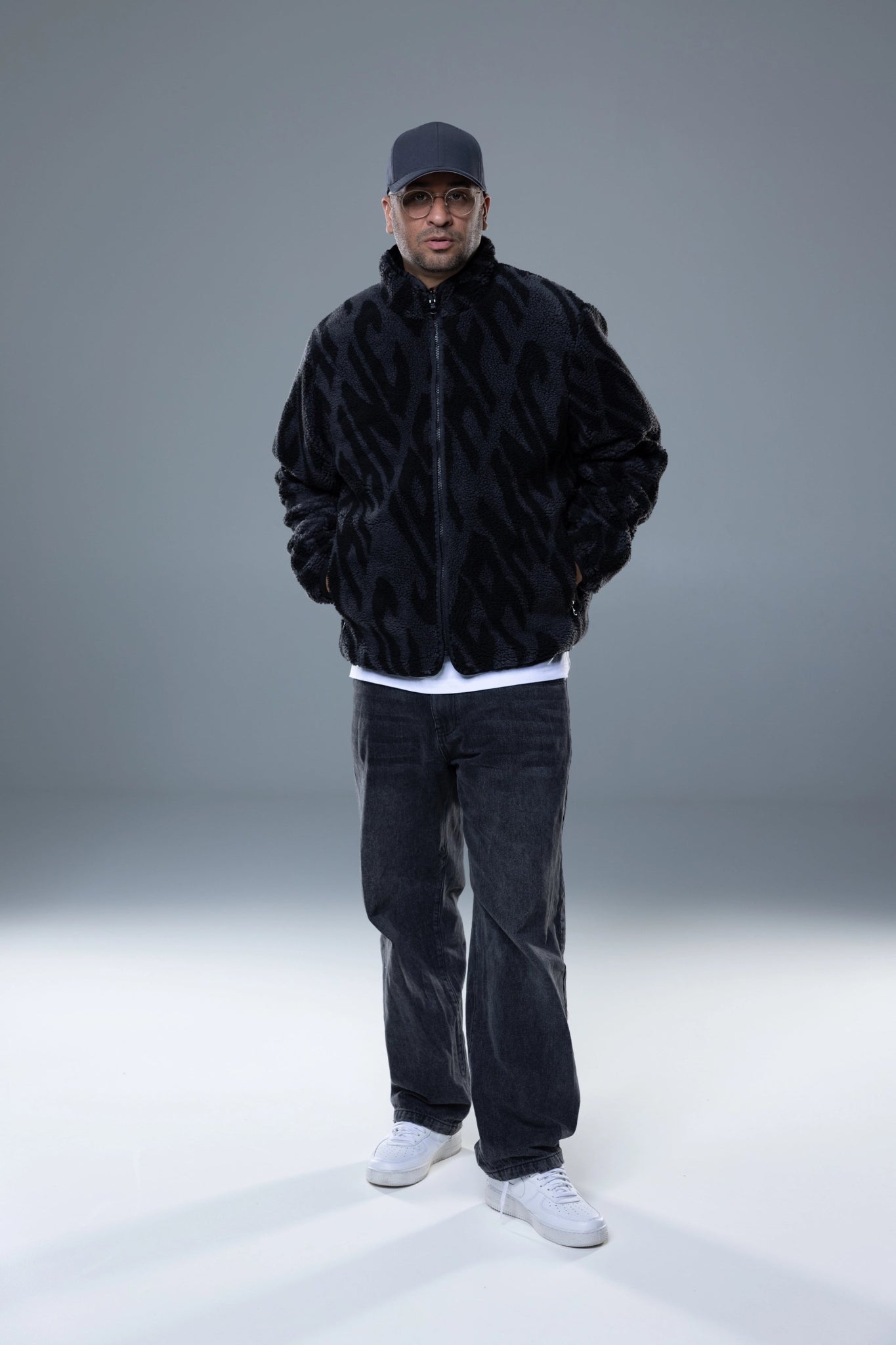 WENDEJACKE TEDDY FLIP BLACK