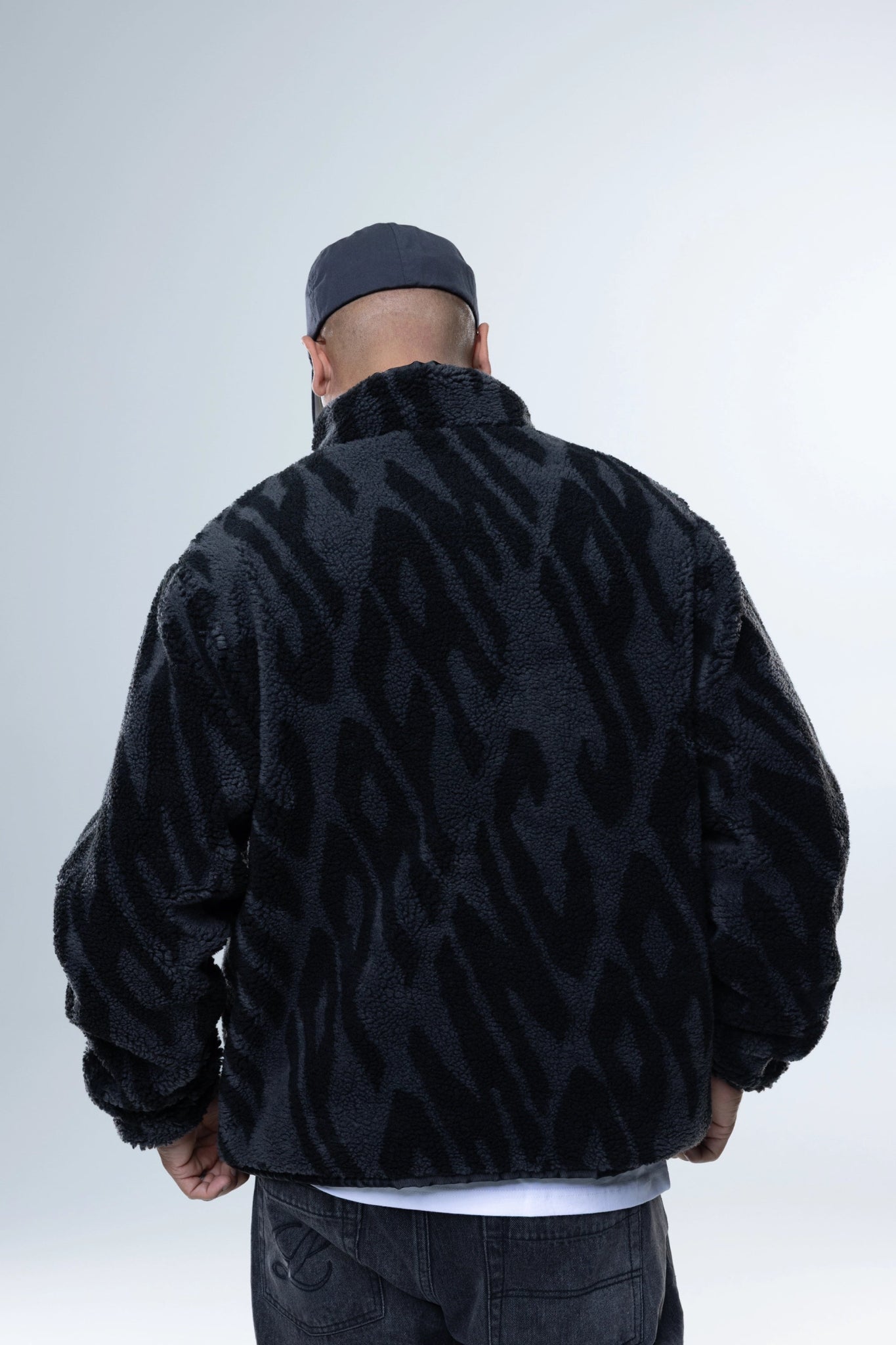 WENDEJACKE TEDDY FLIP BLACK