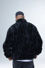 WENDEJACKE TEDDY FLIP BLACK