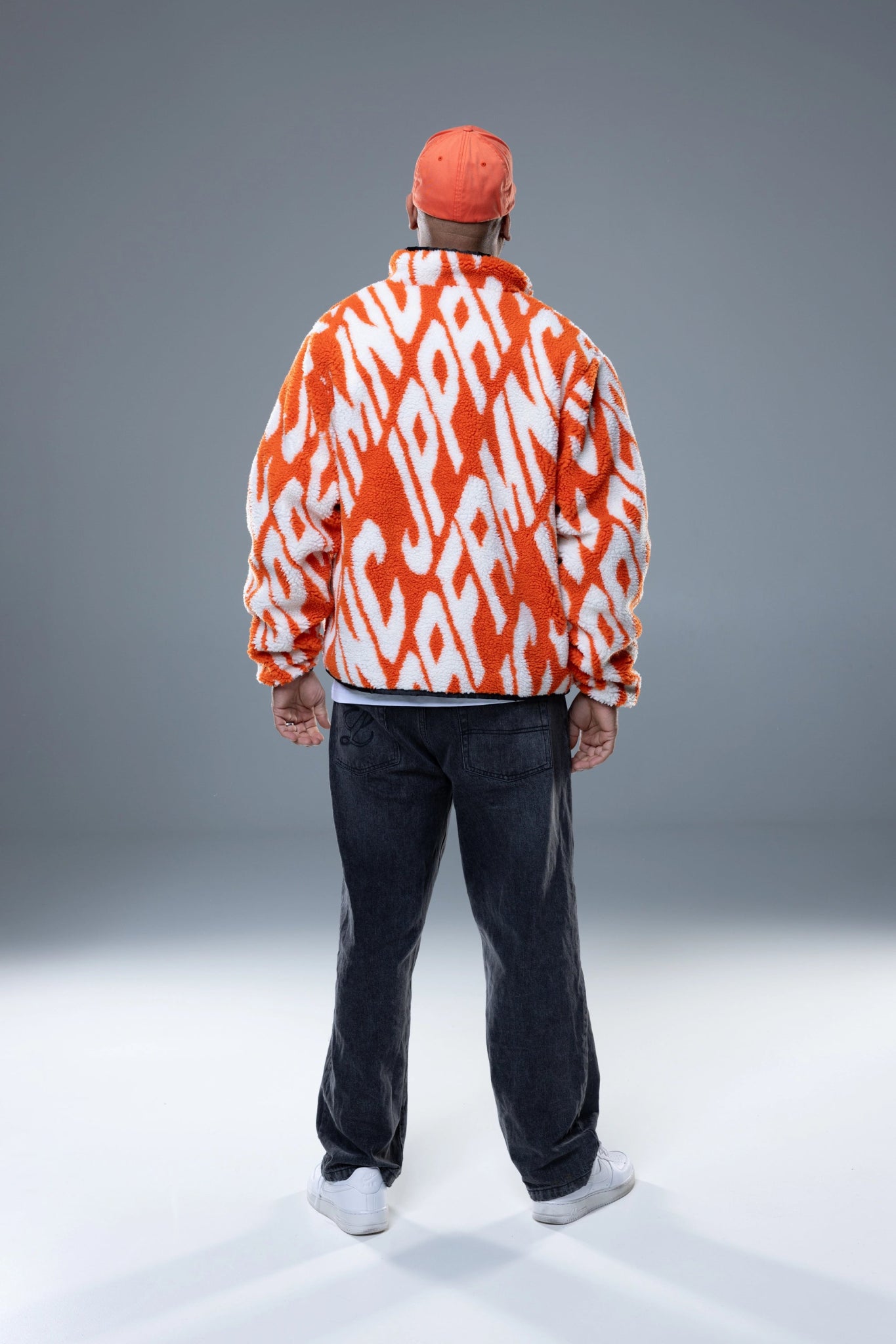 WENDEJACKE TEDDY FLIP ORANGE